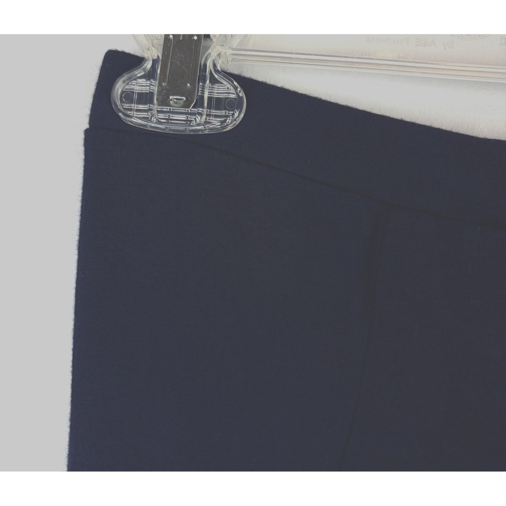 Anthropologie Maeve Knit Midi Skirt Womens XS Navy Blue Pencil Office Career - Picture 4 of 8